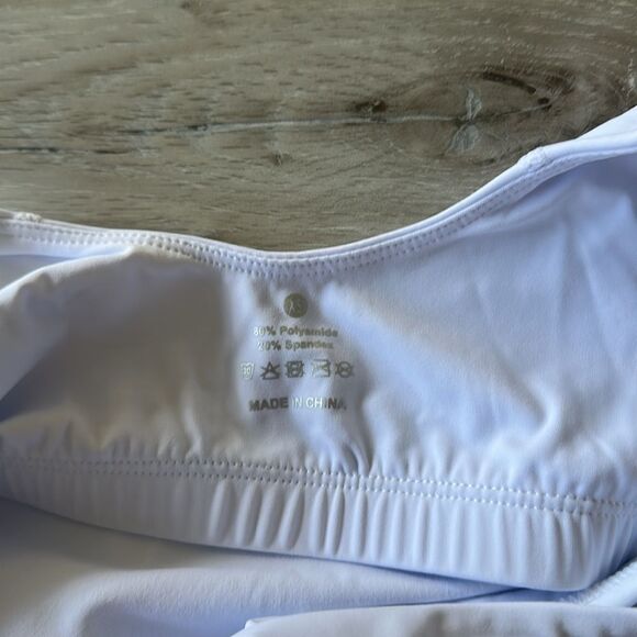 The Gym People TGP76 Longline Sports Bra White XS NWT IN PACKAGE - Picture 14 of 14